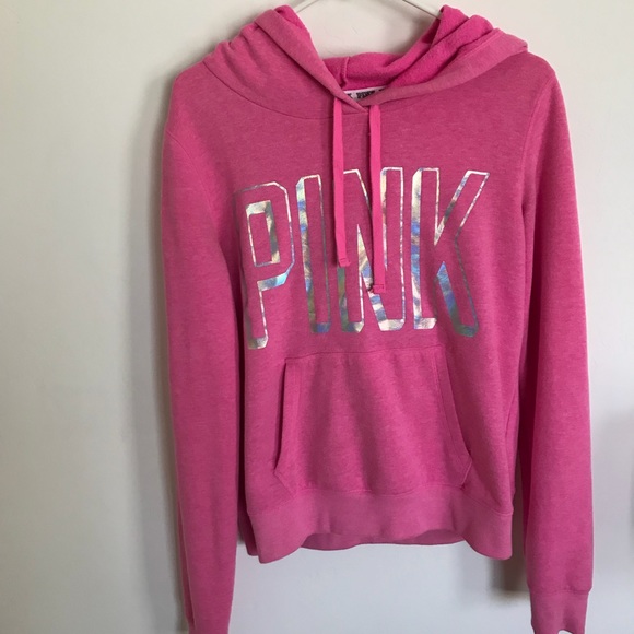 PINK Victoria's Secret Tops - VS Pink Hooded Sweatshirt